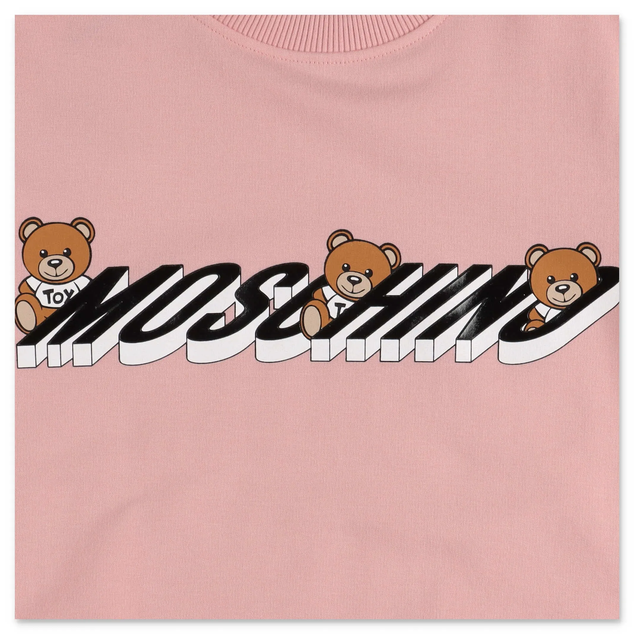 Moschino Kids Teddy Bear Logo Print Sweatshirt
