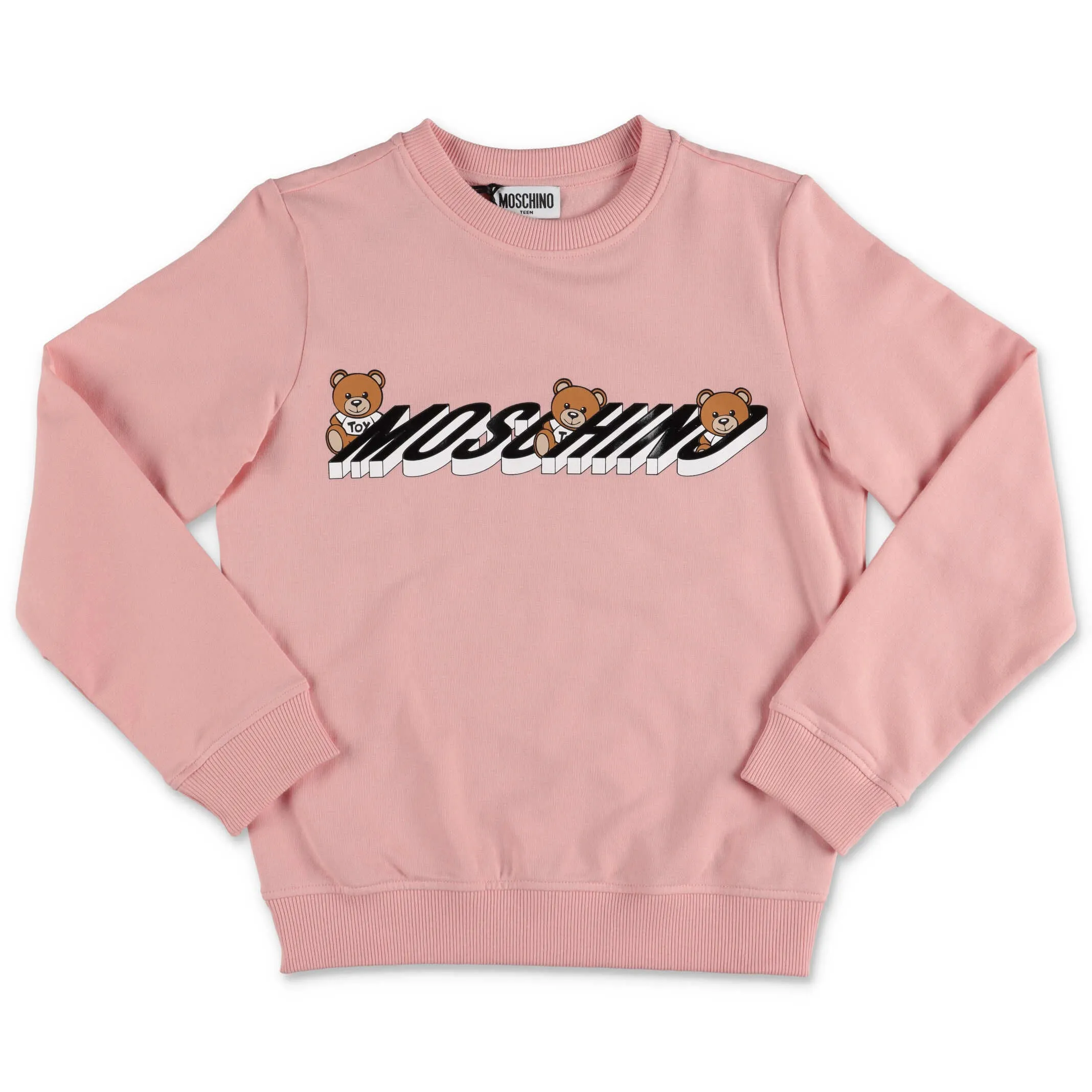 Moschino Kids Teddy Bear Logo Print Sweatshirt