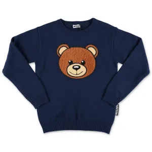 Moschino Kids Teddy Bear Motif Jumper