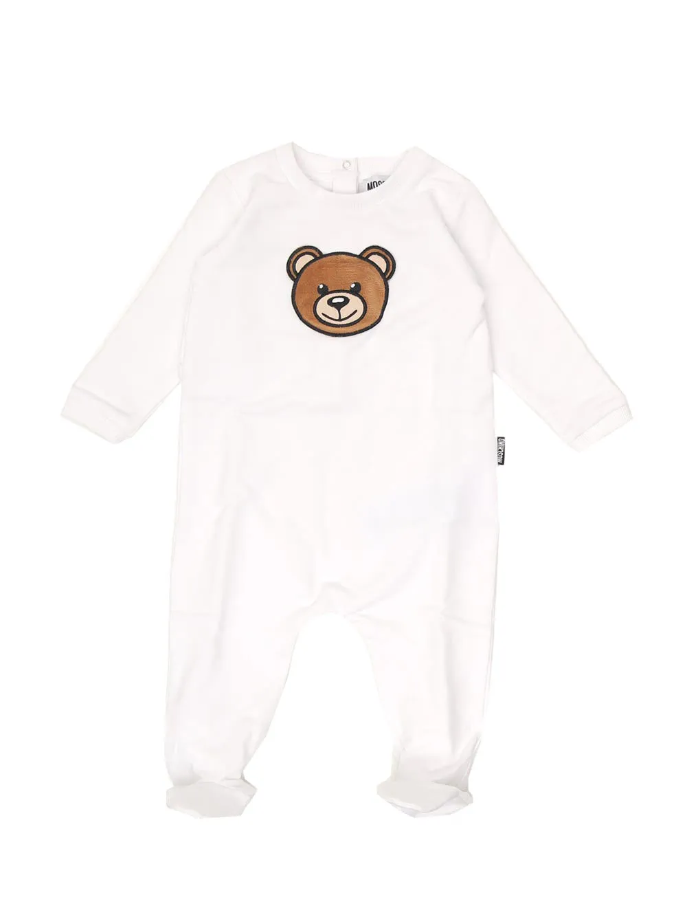 Moschino Kids Teddy Bear Patch Onesie