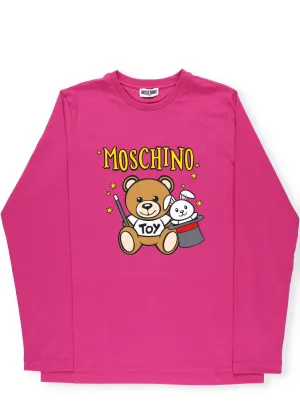 Moschino Kids Teddy Bear Print Sweatshirt