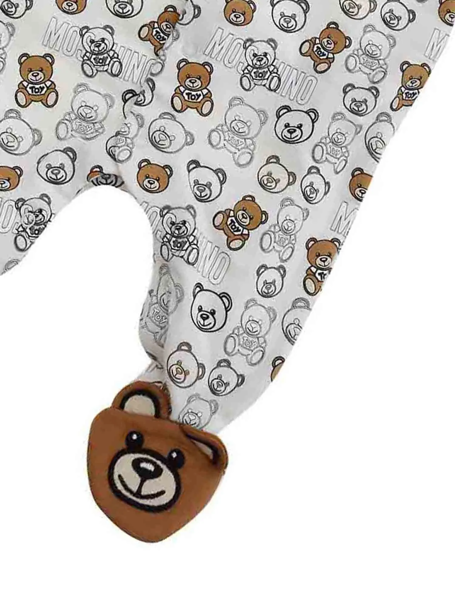 Moschino Kids Teddy Bear Printed Baby Rompers