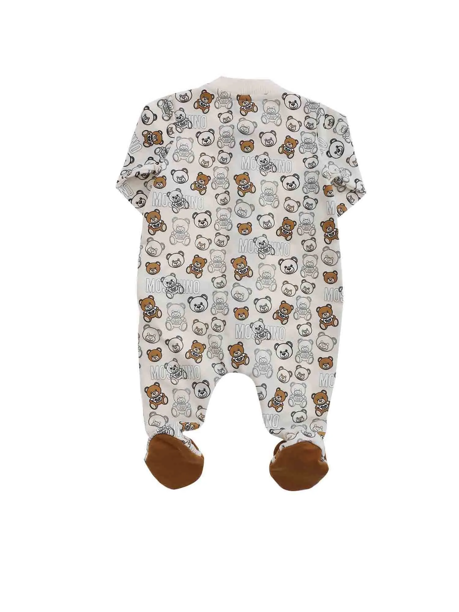 Moschino Kids Teddy Bear Printed Baby Rompers