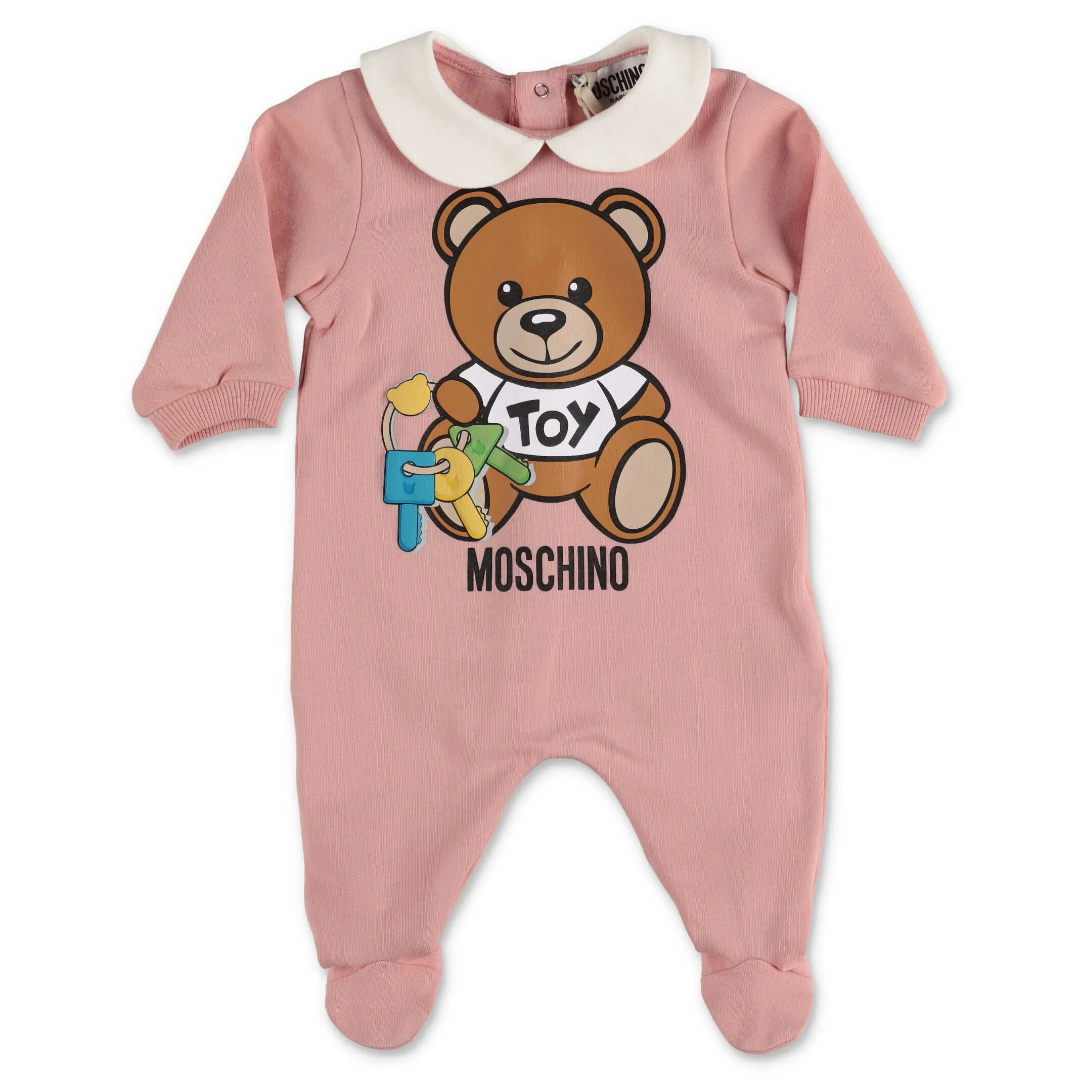 Moschino Kids Teddy Bear Printed Babygrow Set