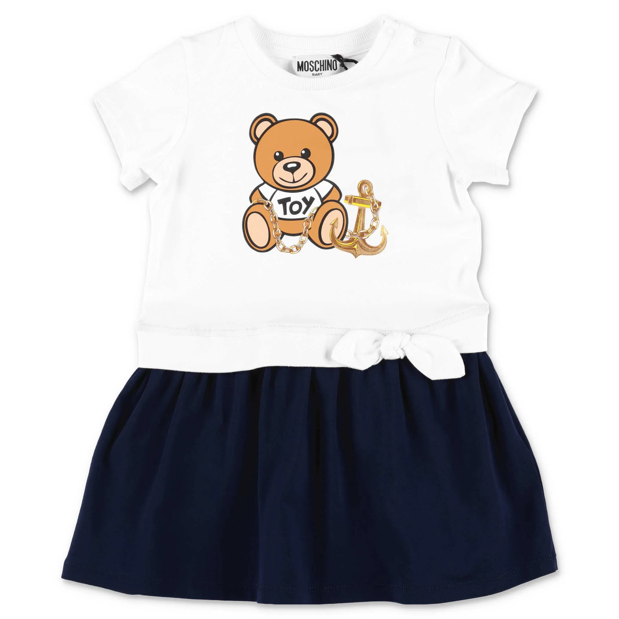 Moschino Kids Teddy Bear Printed Dress