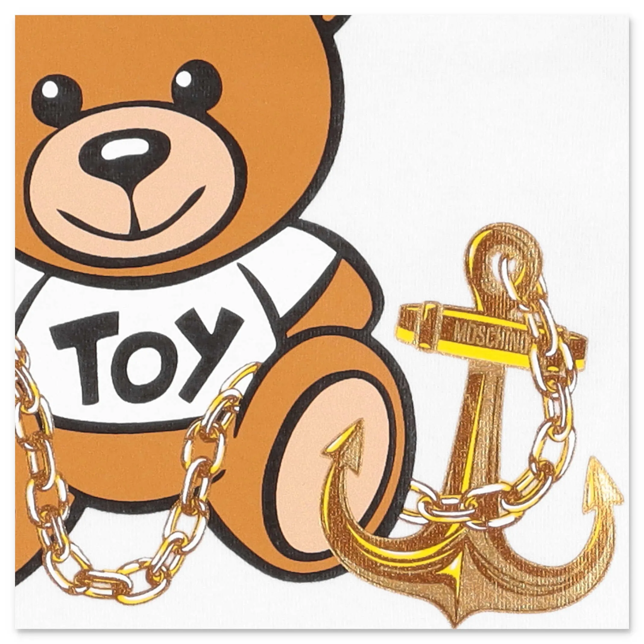 Moschino Kids Teddy Bear Printed Dress