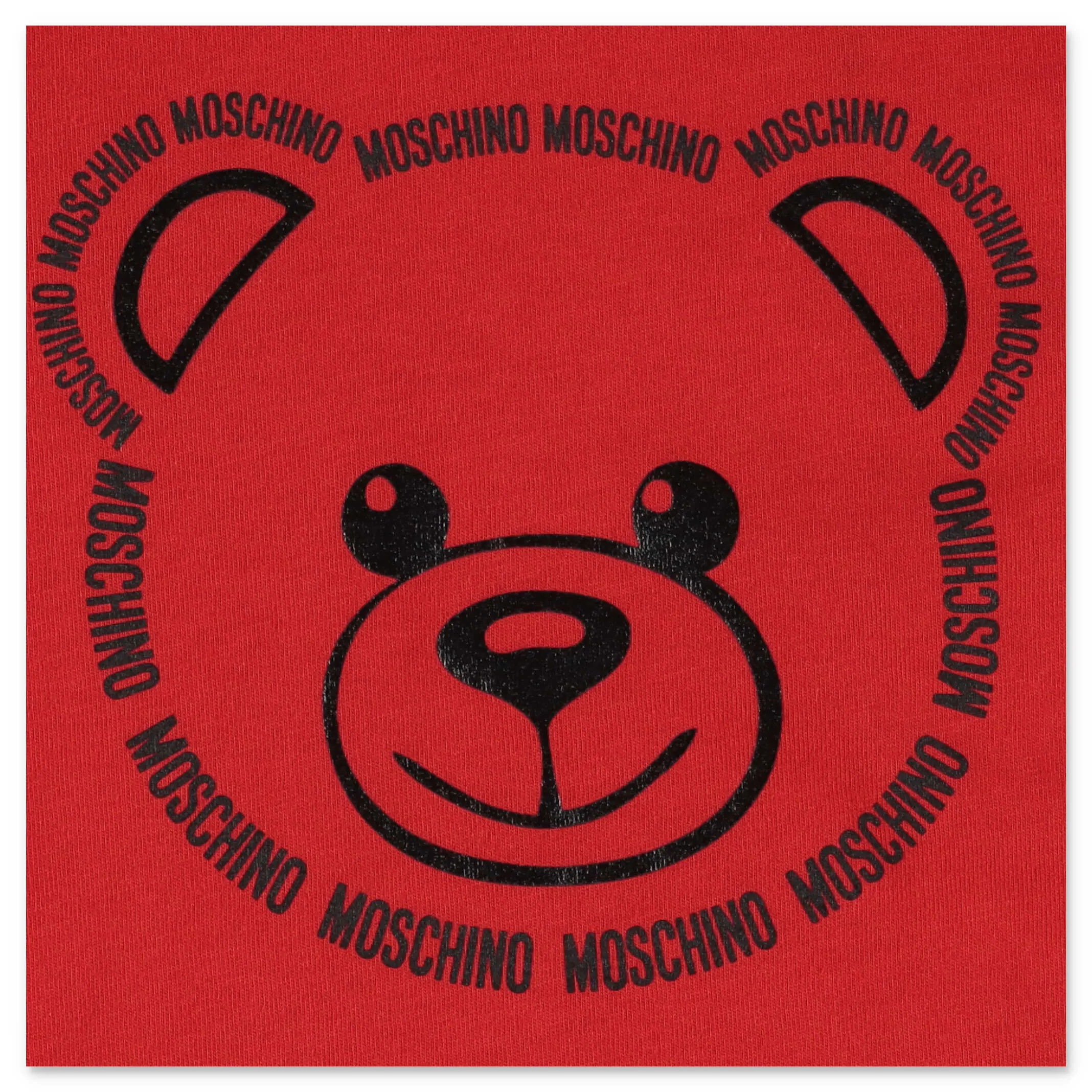 Moschino Kids Teddy Bear Printed Long Sleeve T-Shirt