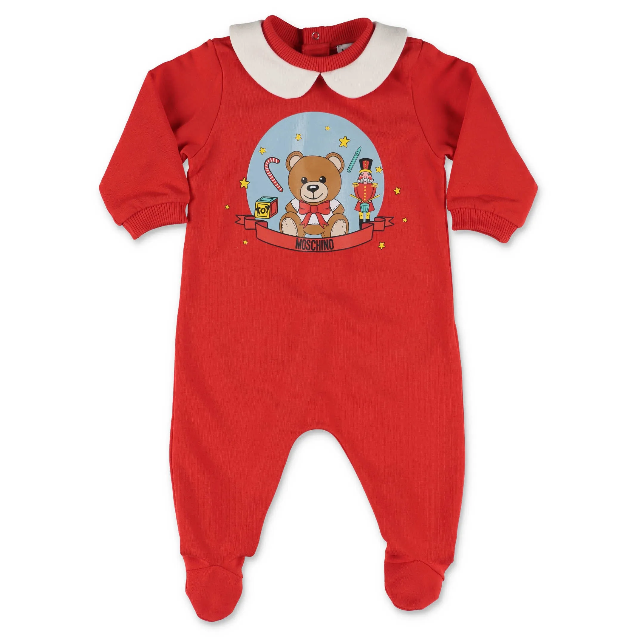 Moschino Kids Teddy Bear Printed Onesie