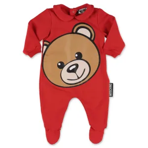 Moschino Kids Teddy Bear Printed Onesie