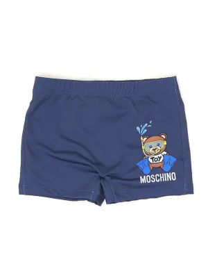 Moschino Kids Teddy Bear Printed Swim Shorts