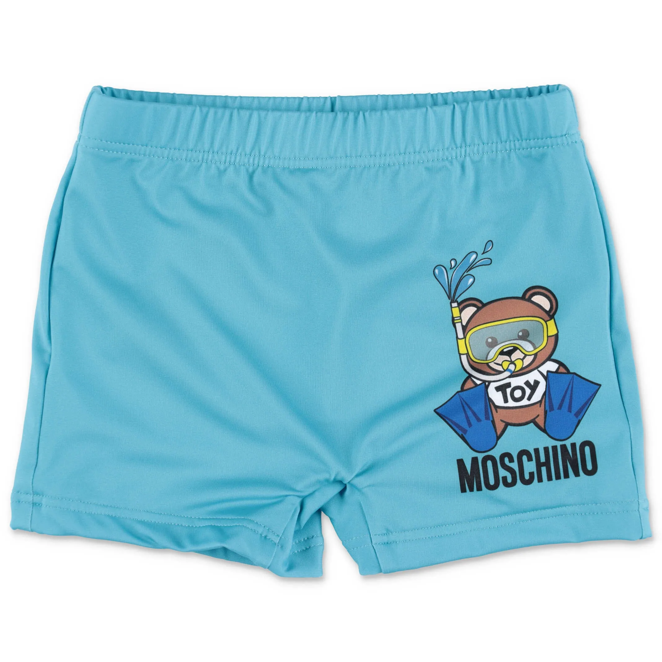 Moschino Kids Teddy Bear Printed Swim Shorts