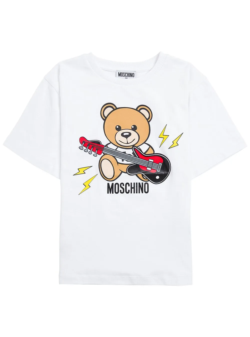 Moschino Kids Teddy Bear Printed T-Shirt