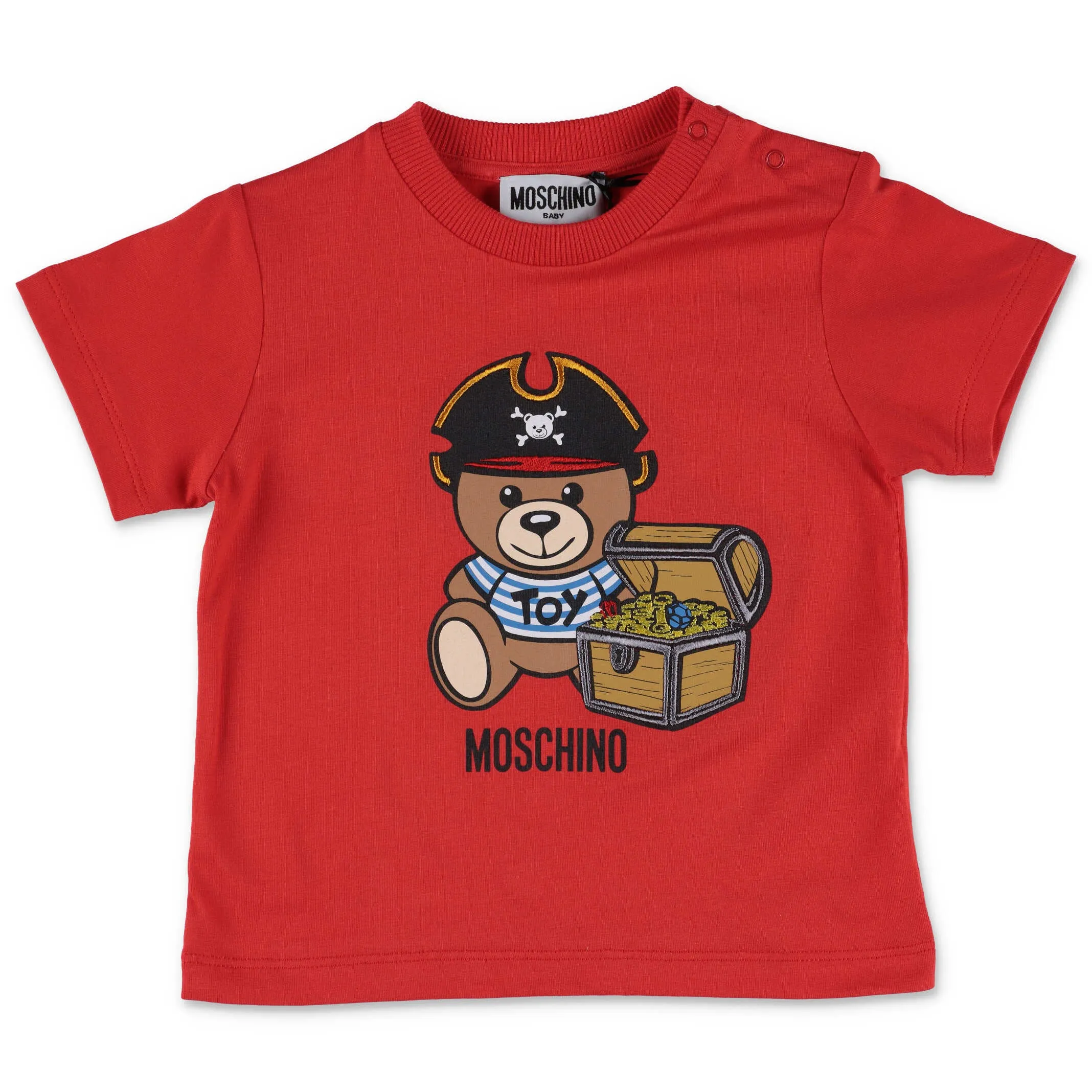 Moschino Kids Teddy Bear Printed T-Shirt