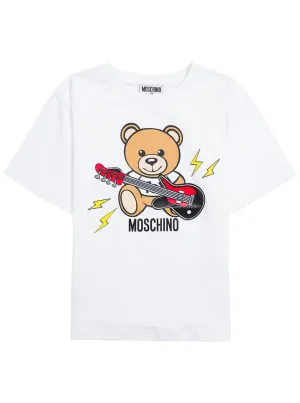 Moschino Kids Teddy Bear Printed T-Shirt