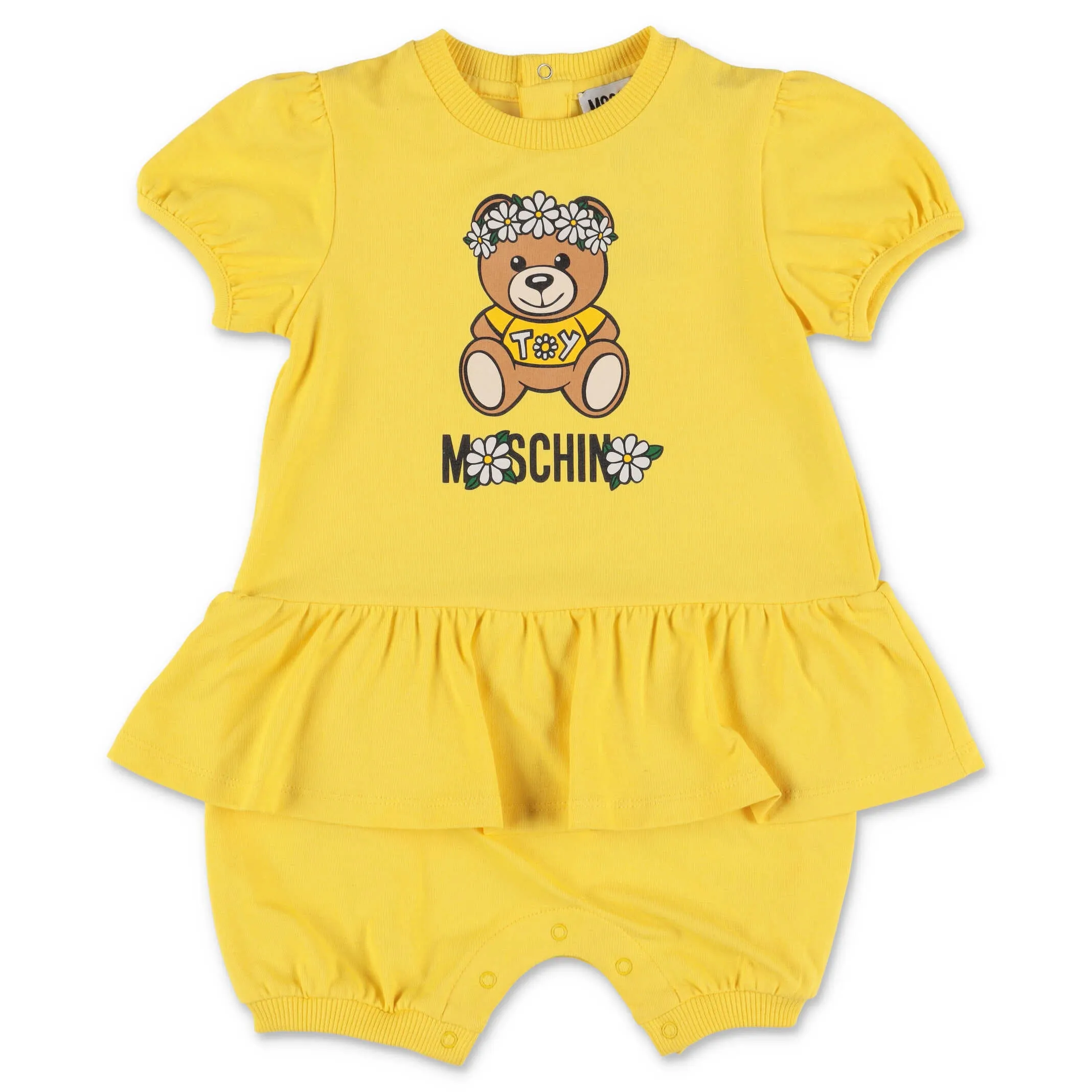 Moschino Kids Teddy Bear Romper Set