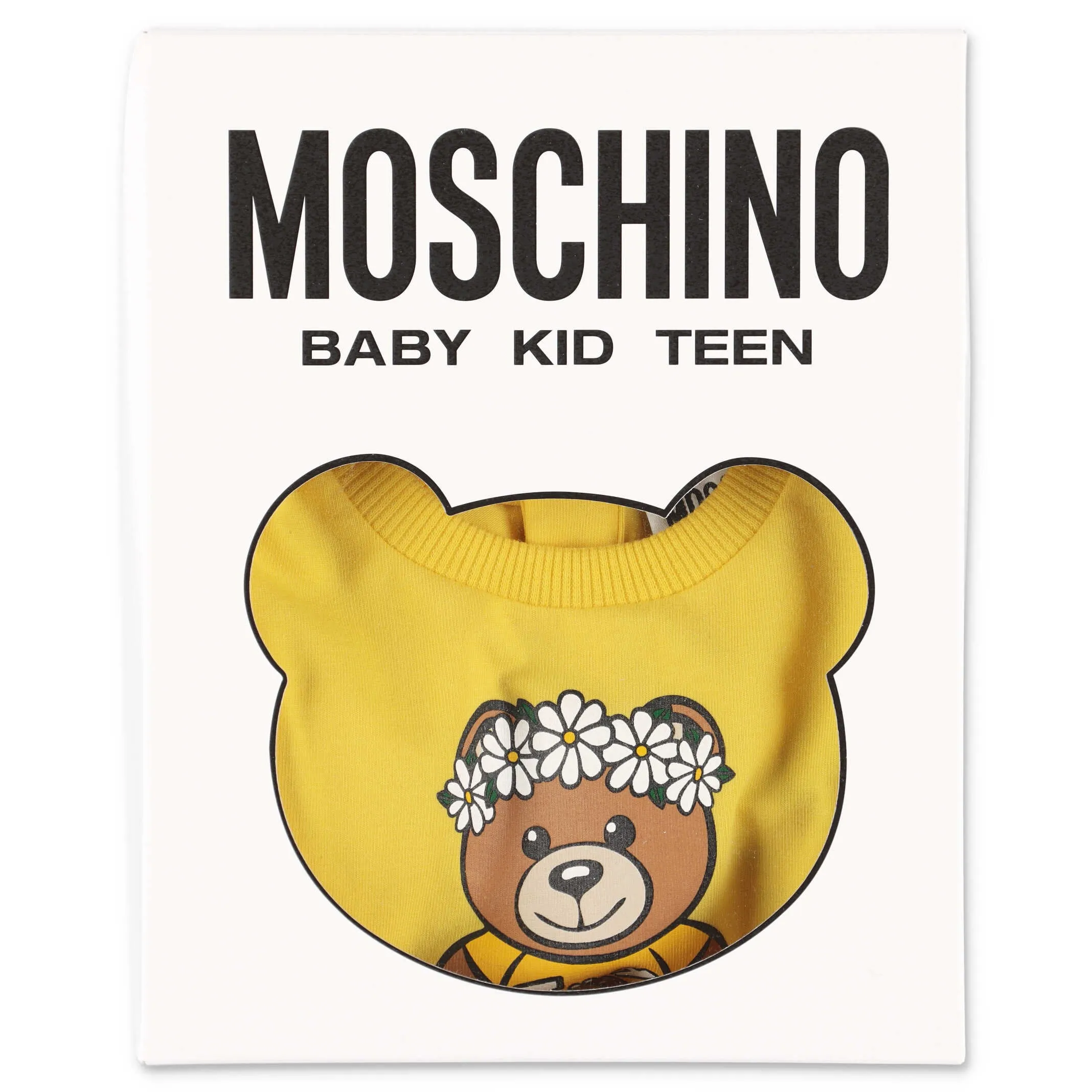 Moschino Kids Teddy Bear Romper Set