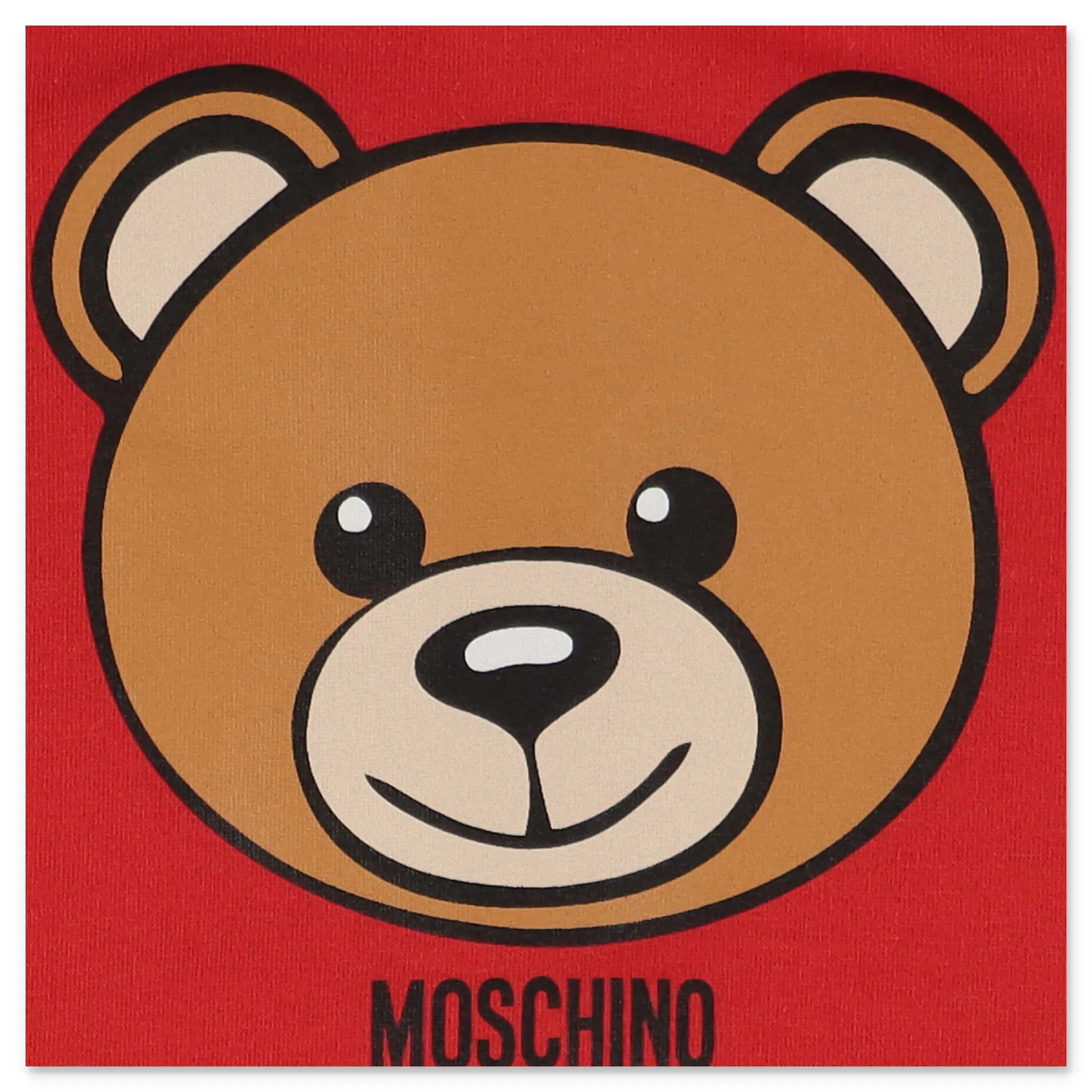 Moschino Kids Teddy Detailed Baby Onesie