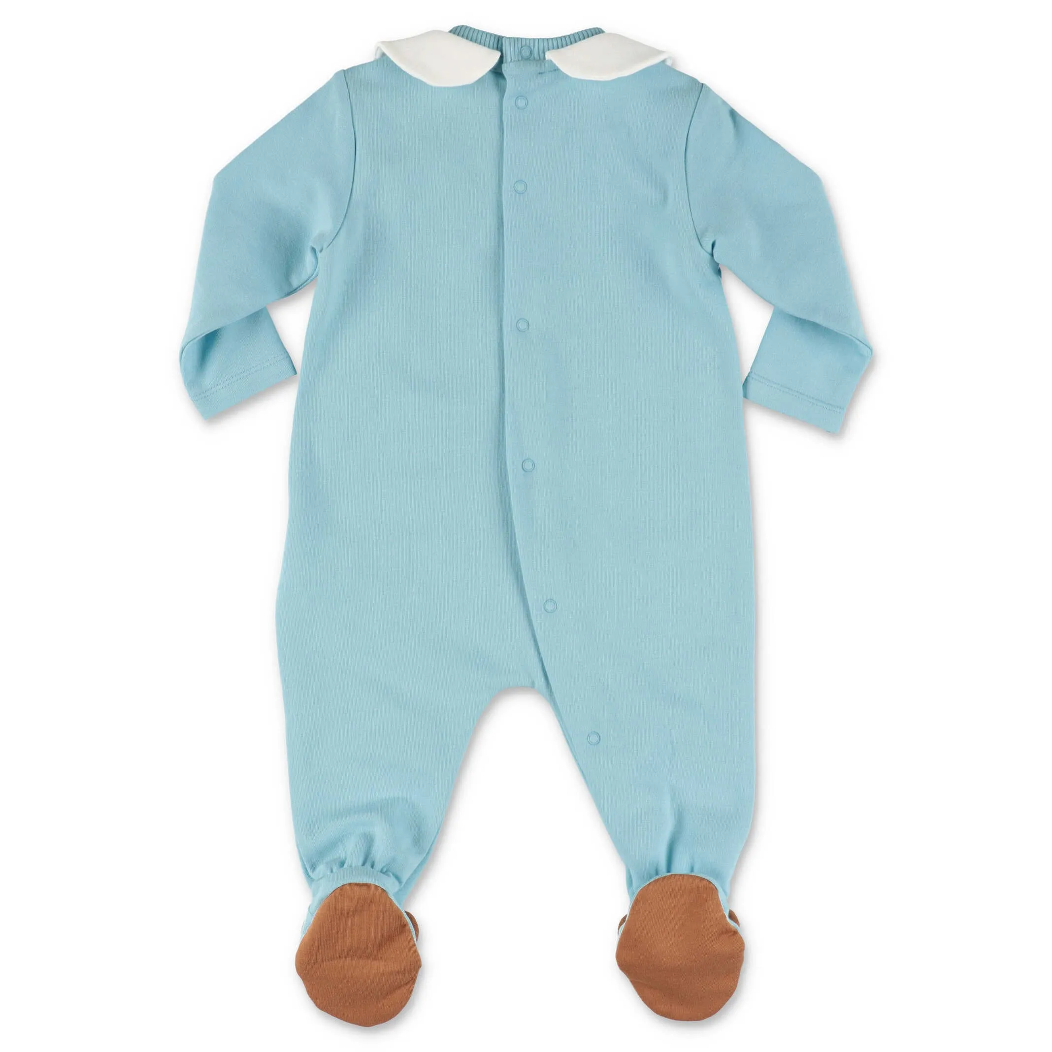 Moschino Kids Teddy Detailed Baby Onesie