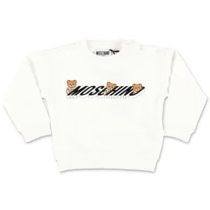 Moschino Kids Teddy Logo Printed Sweatshirt