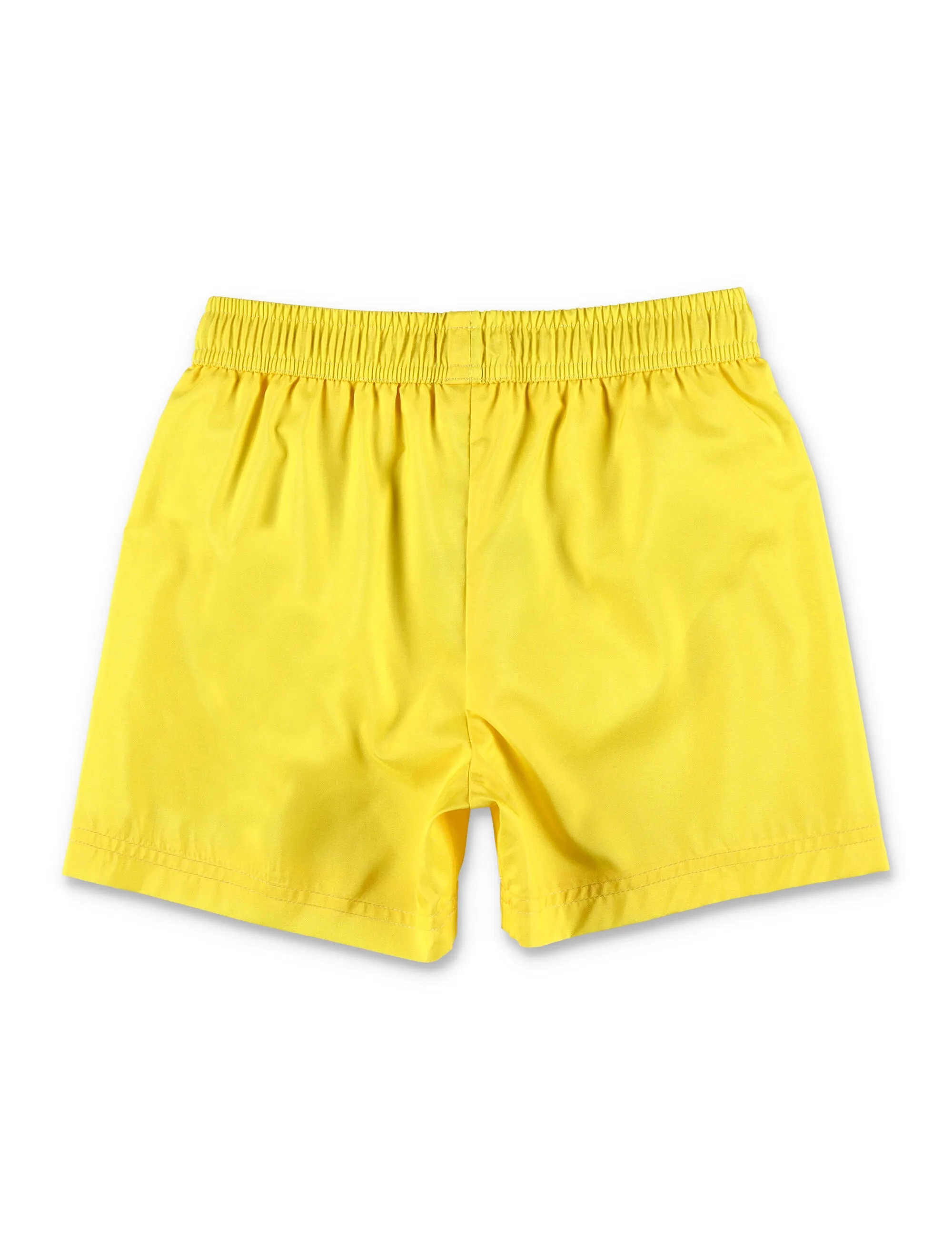 Moschino Kids Teddy Logo Printed Swim Shorts