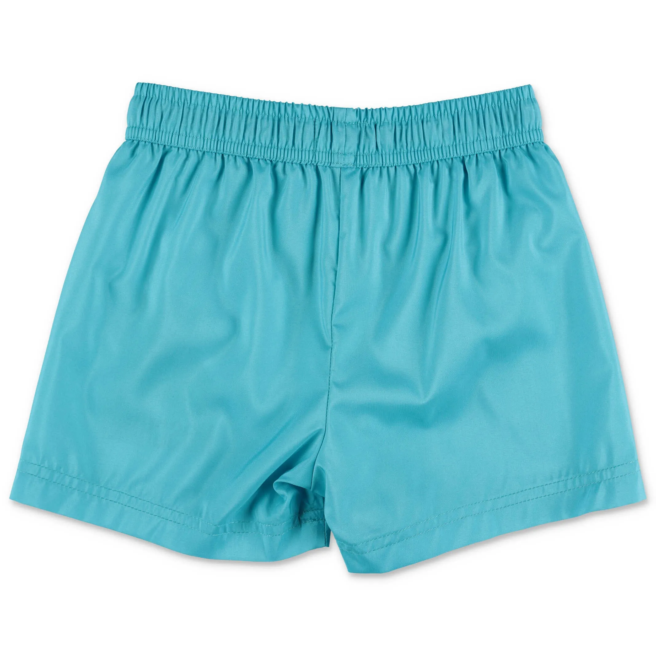 Moschino Kids Teddy Logo Printed Swim Shorts