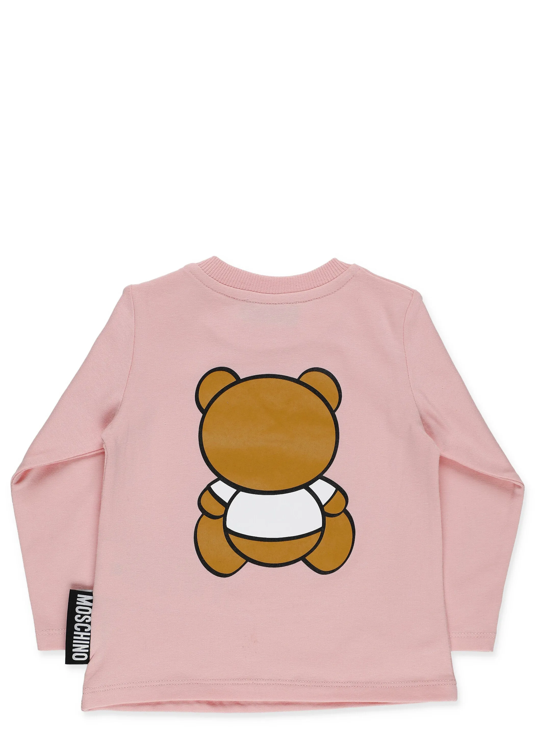 Moschino Kids Teddy Print Crewneck Sweatshirt