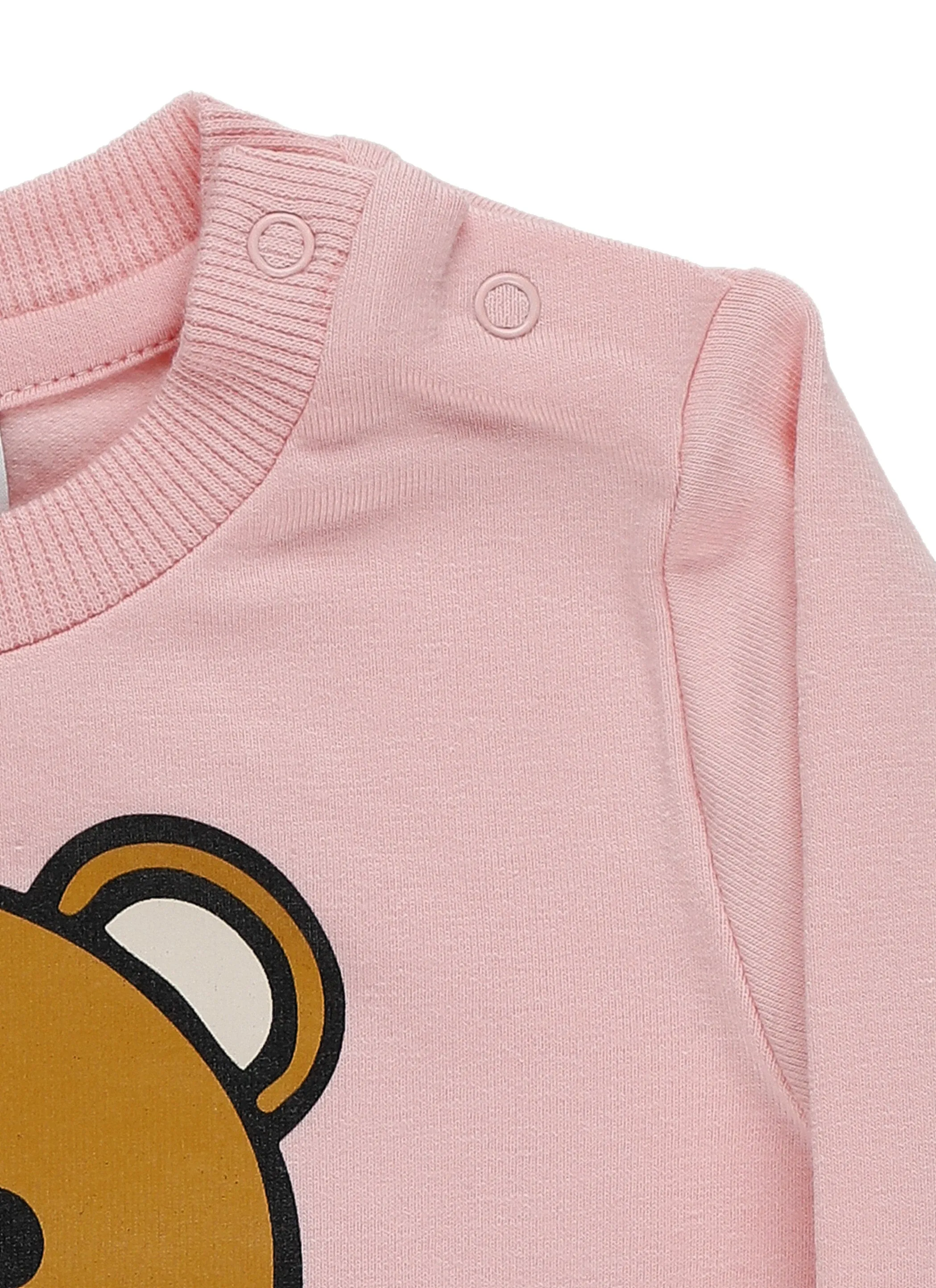 Moschino Kids Teddy Print Crewneck Sweatshirt