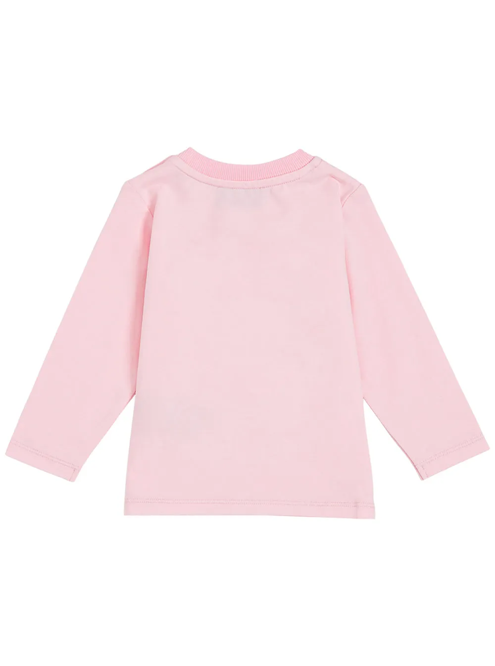 Moschino Kids Winter Teddy Embellished Long-Sleeve Top