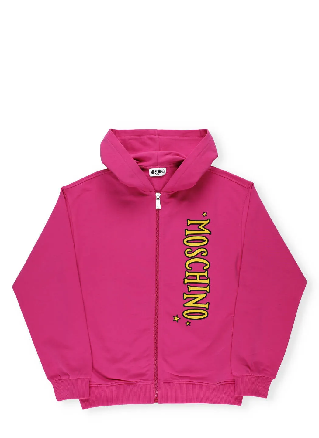 Moshino Kids Teddy Bear Print Zipped Hoodie