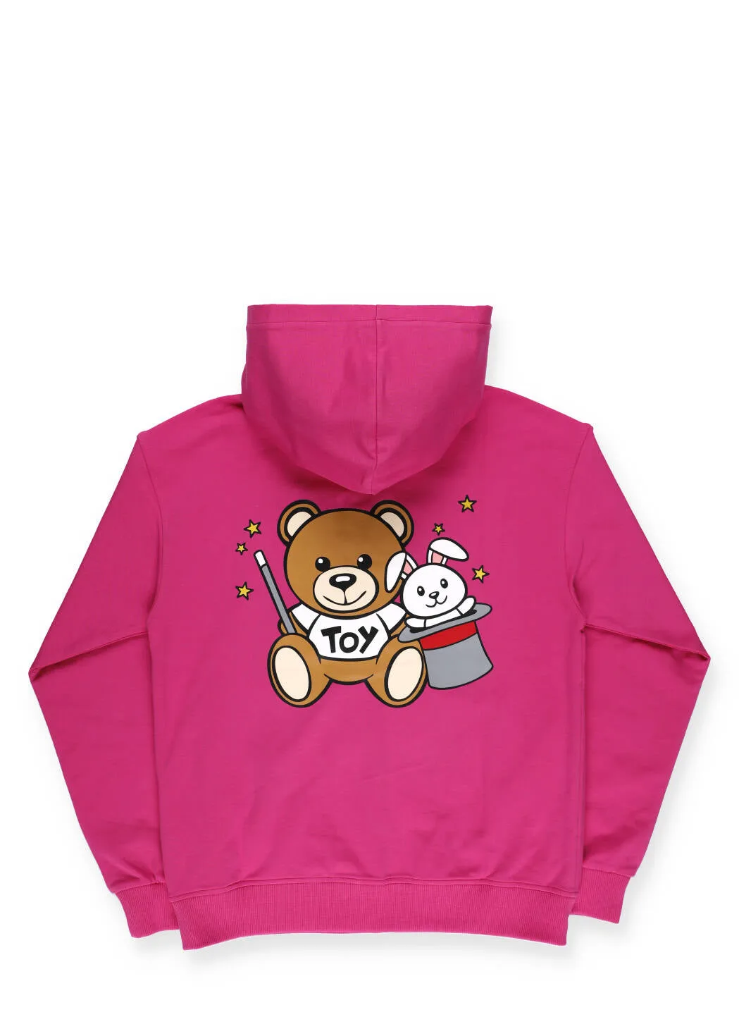 Moshino Kids Teddy Bear Print Zipped Hoodie