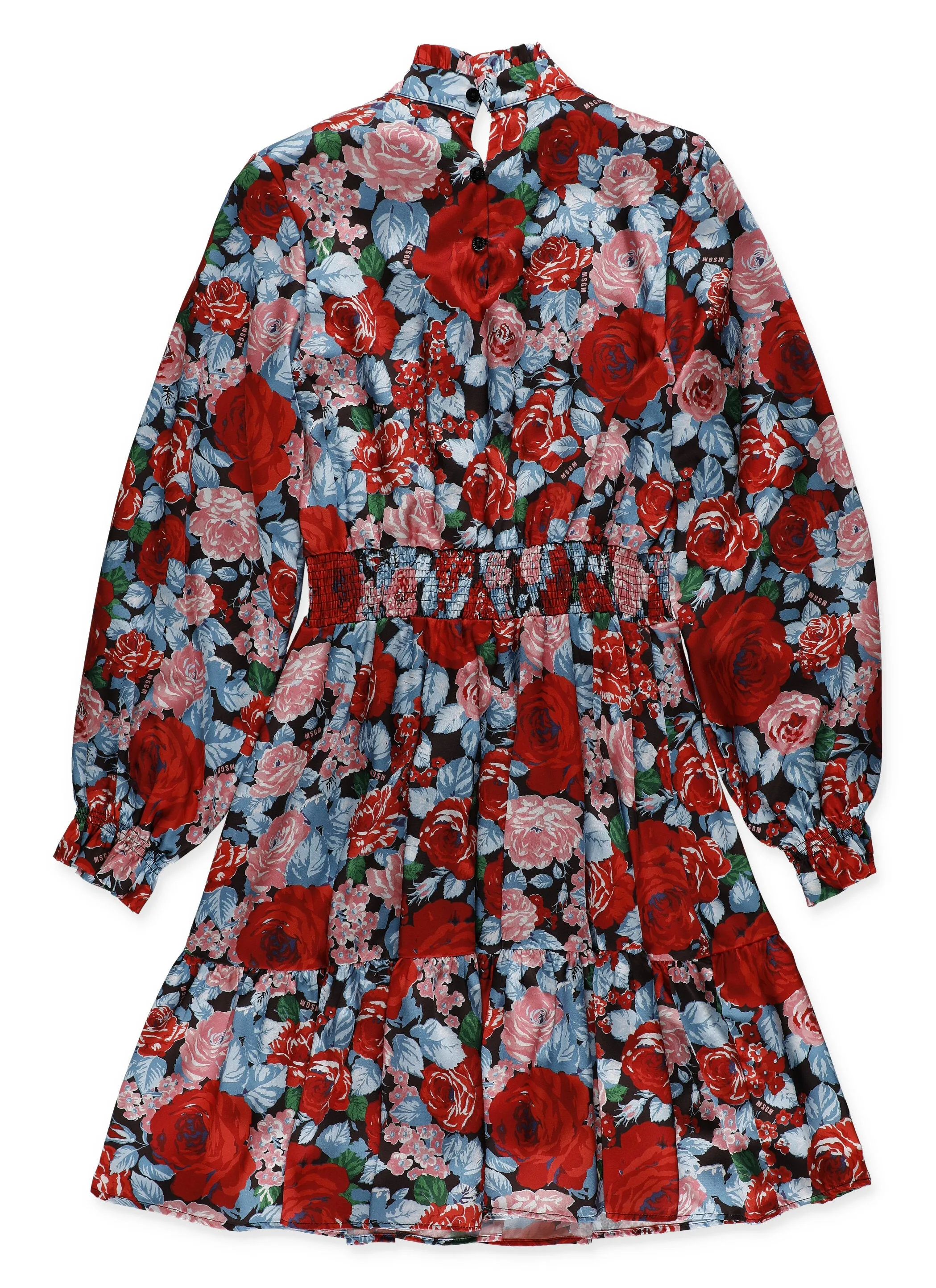 MSGM Kids Floral Print Dress