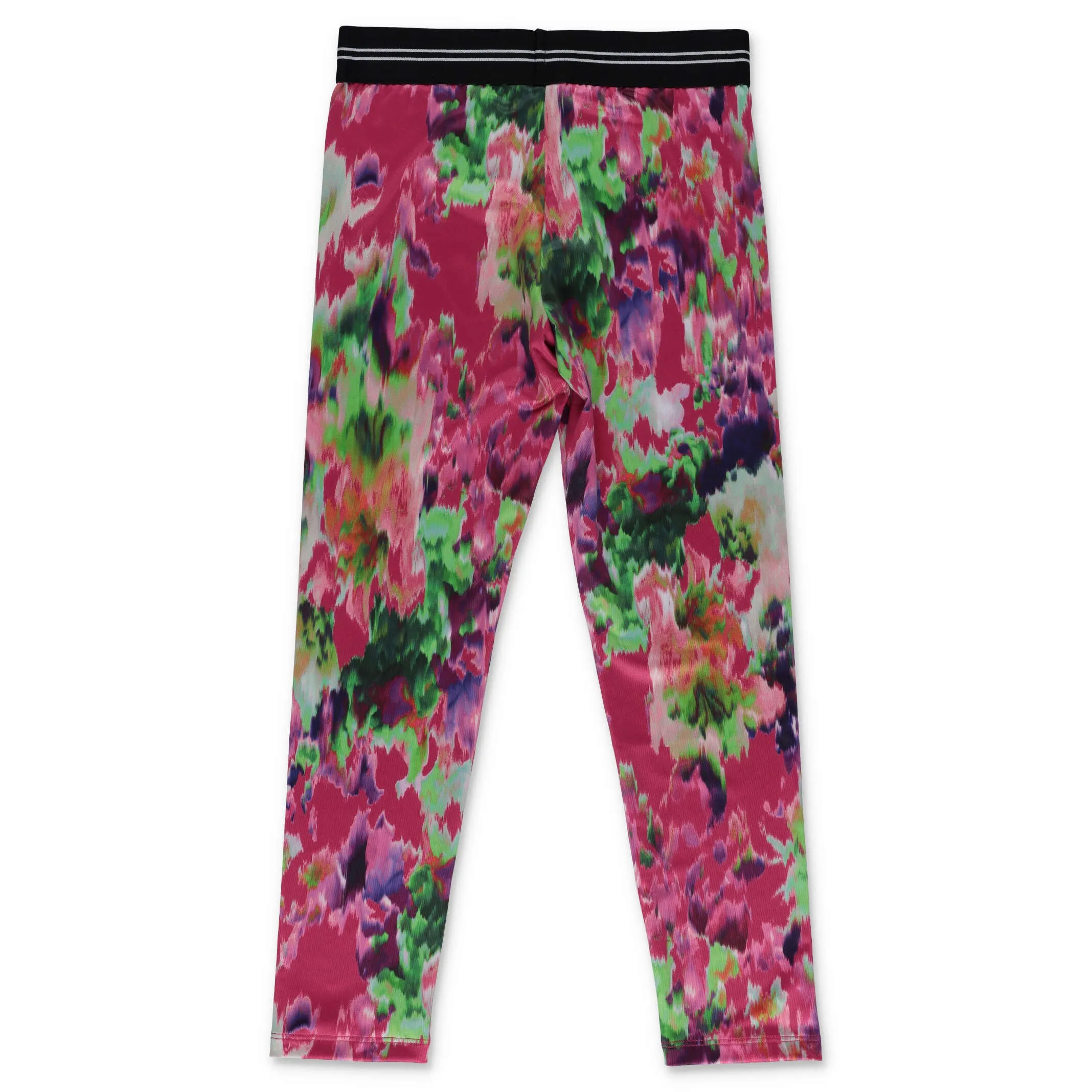 MSGM Kids Floral Print Leggings