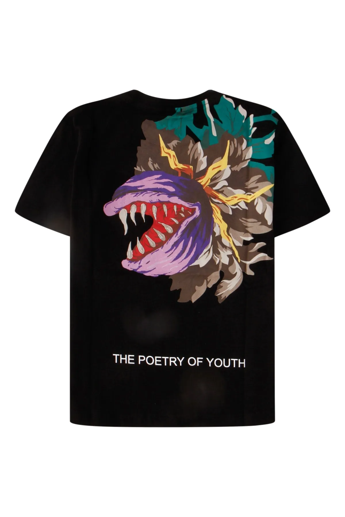 MSGM Kids Graphic Print Crewneck T-Shirt