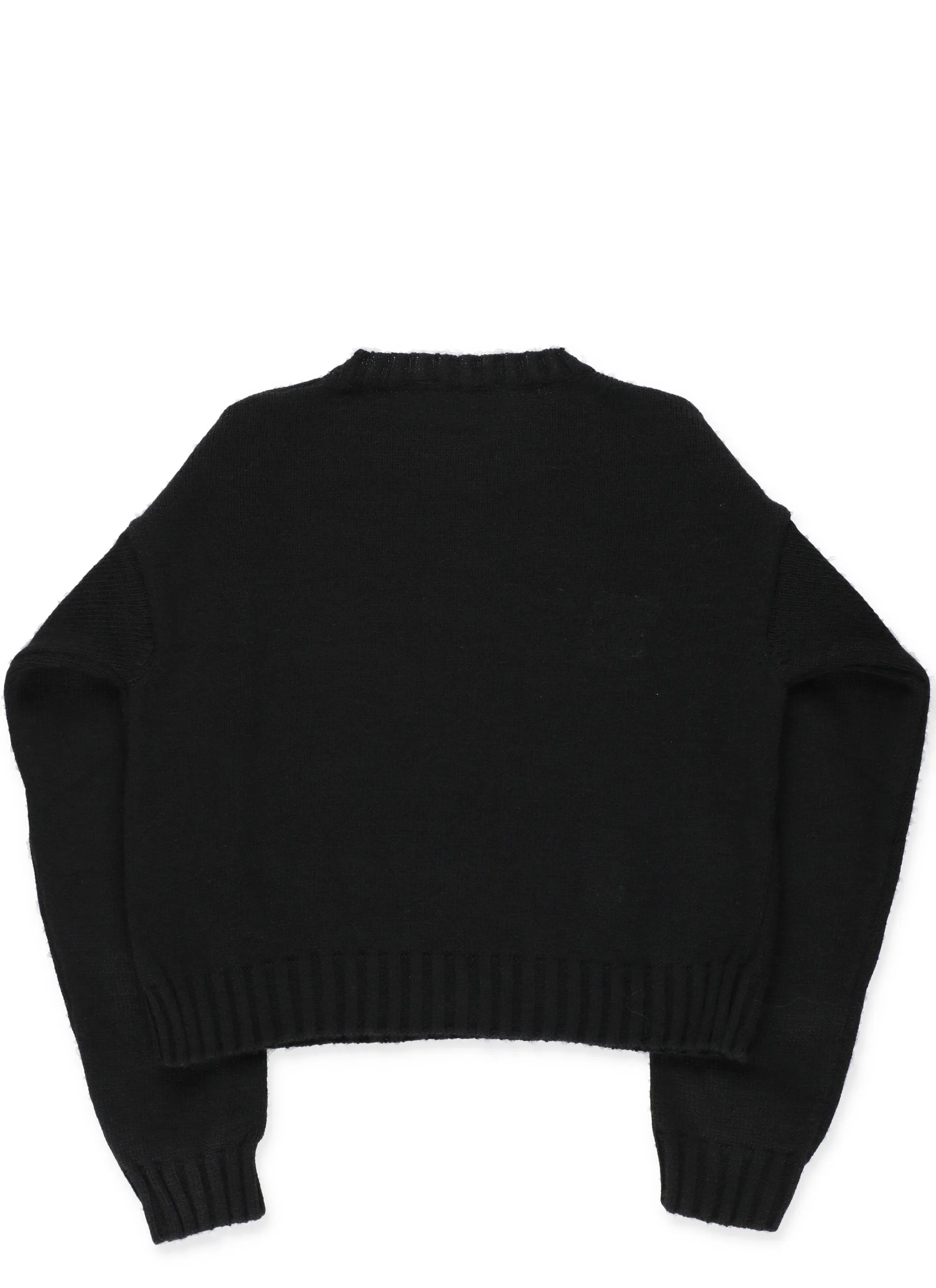 MSGM Kids Logo Embroidered Crewneck Jumper