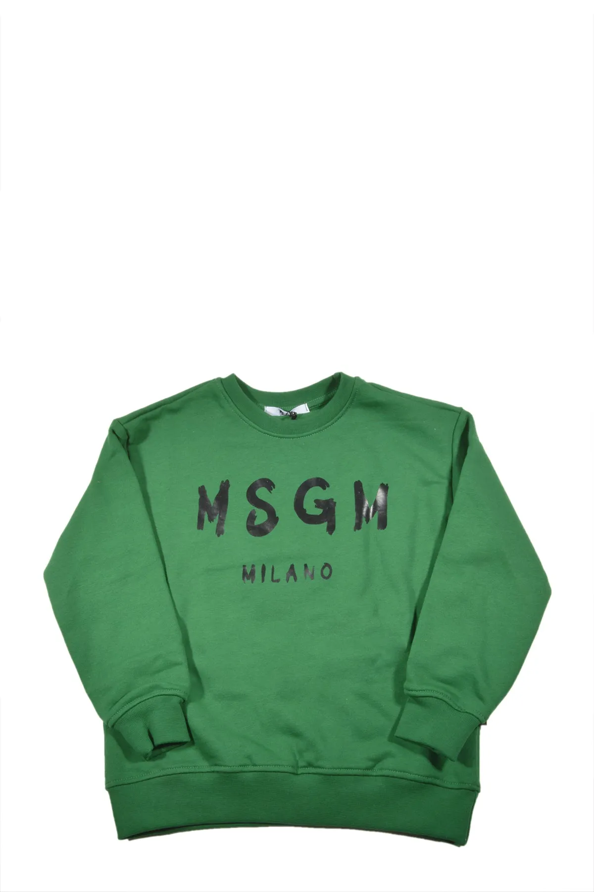 MSGM Kids Logo Print Crewneck Sweatshirt