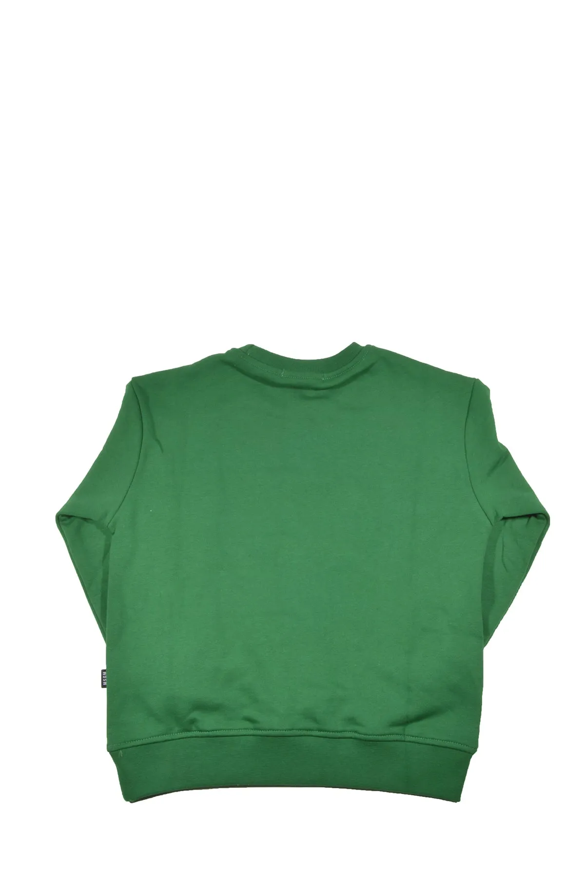 MSGM Kids Logo Print Crewneck Sweatshirt