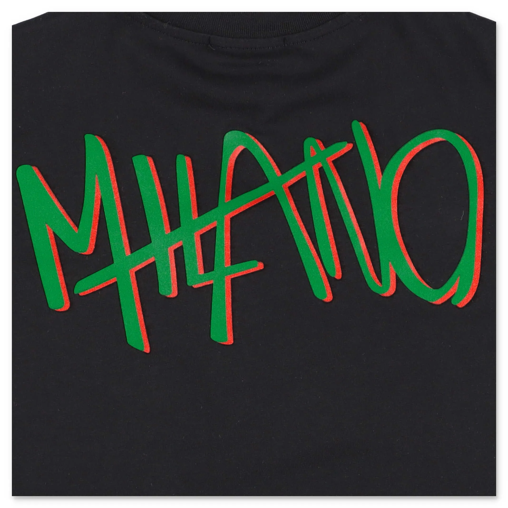 MSGM Kids Logo Print Crewneck T-Shirt