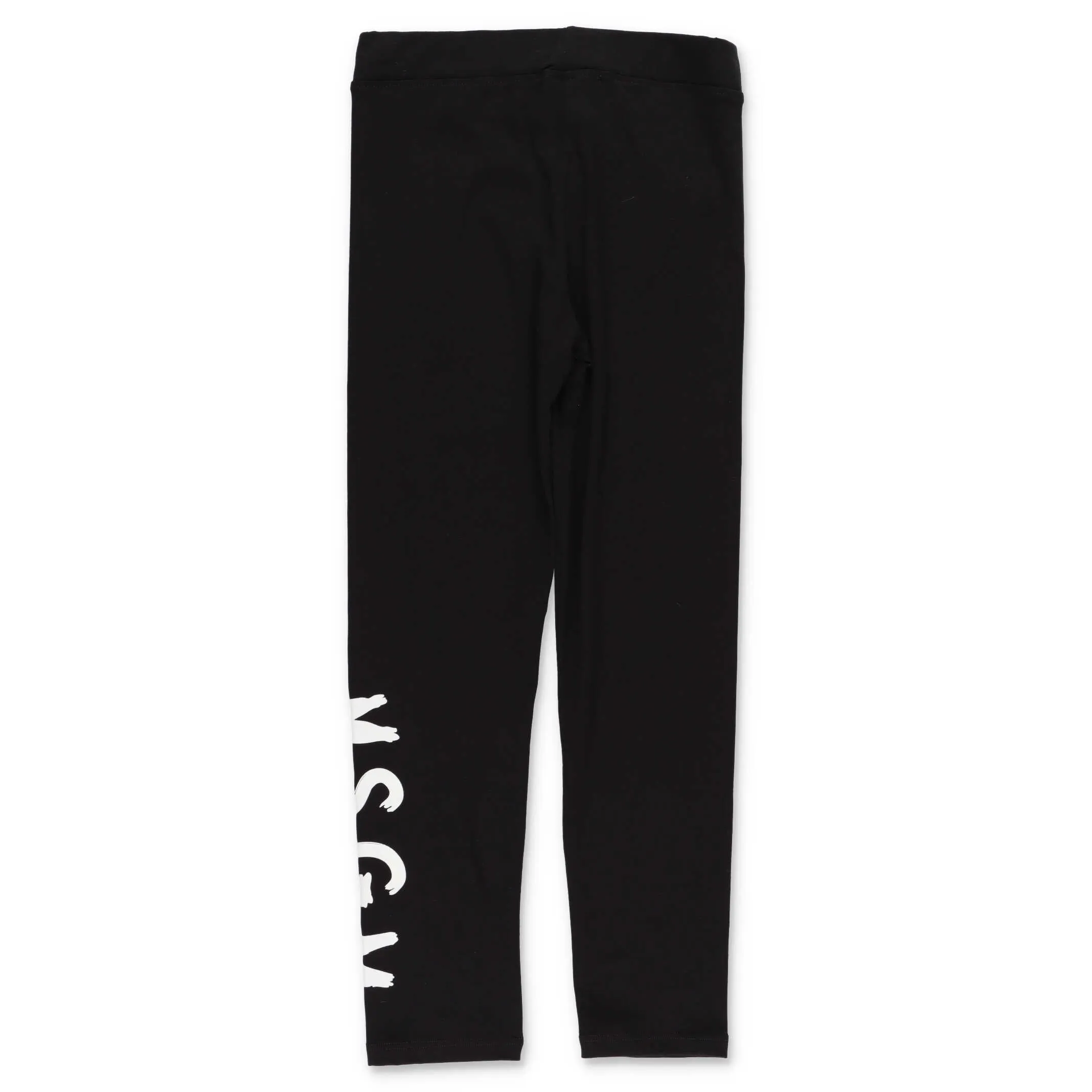 MSGM Kids Logo Print Leggings