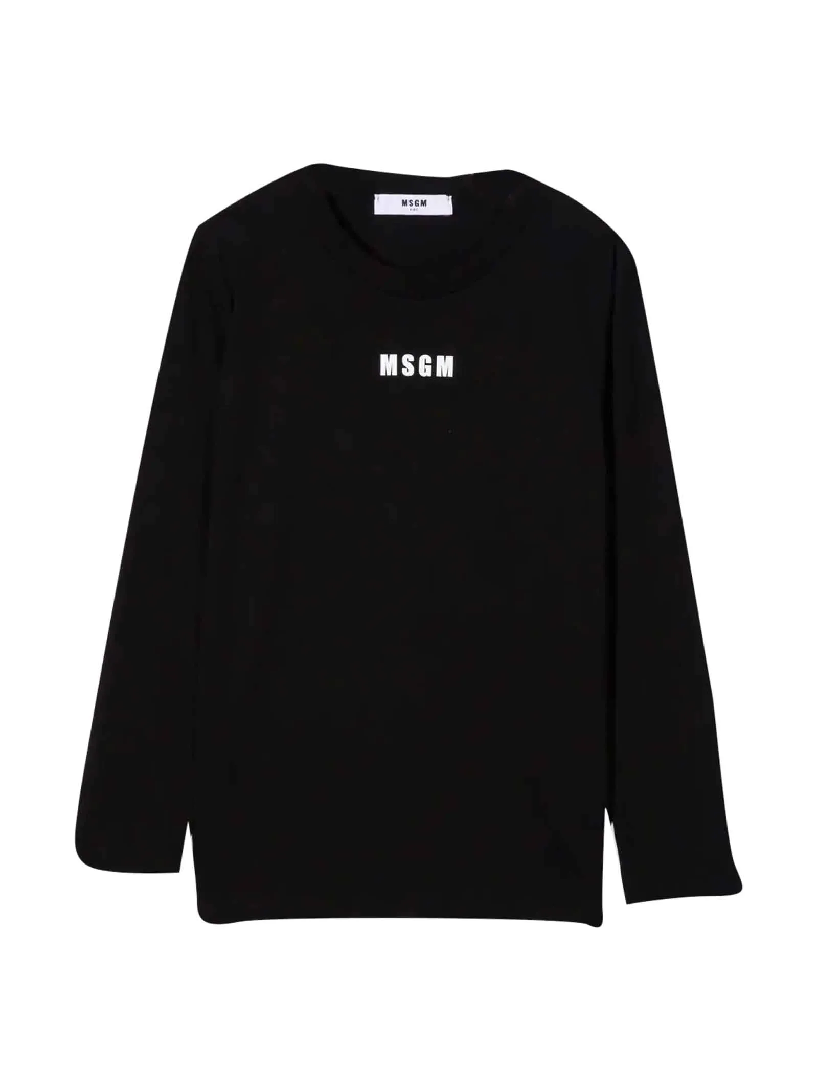 MSGM Kids Logo Print Long-Sleeve T-Shirt