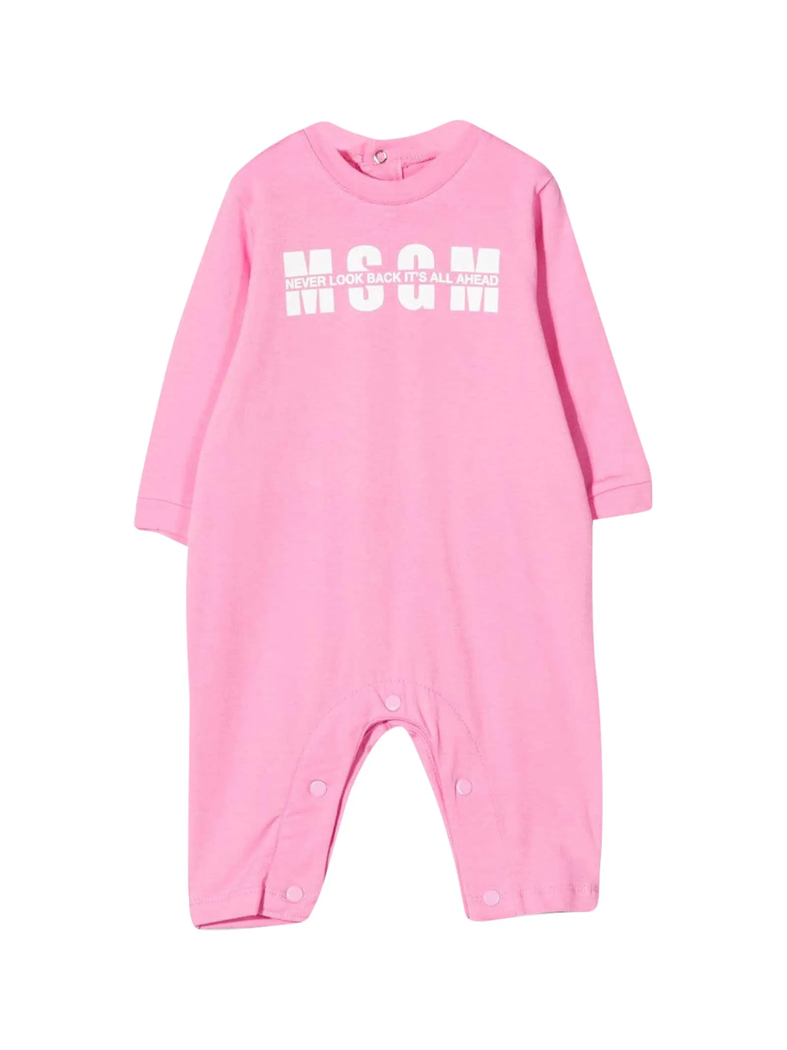 MSGM Kids Logo Print Onesie