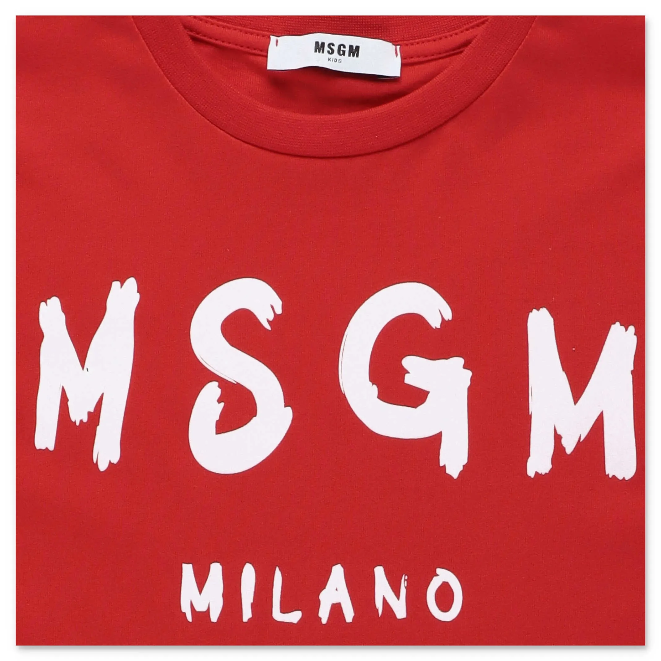 MSGM Kids Logo Print T-Shirt Dress