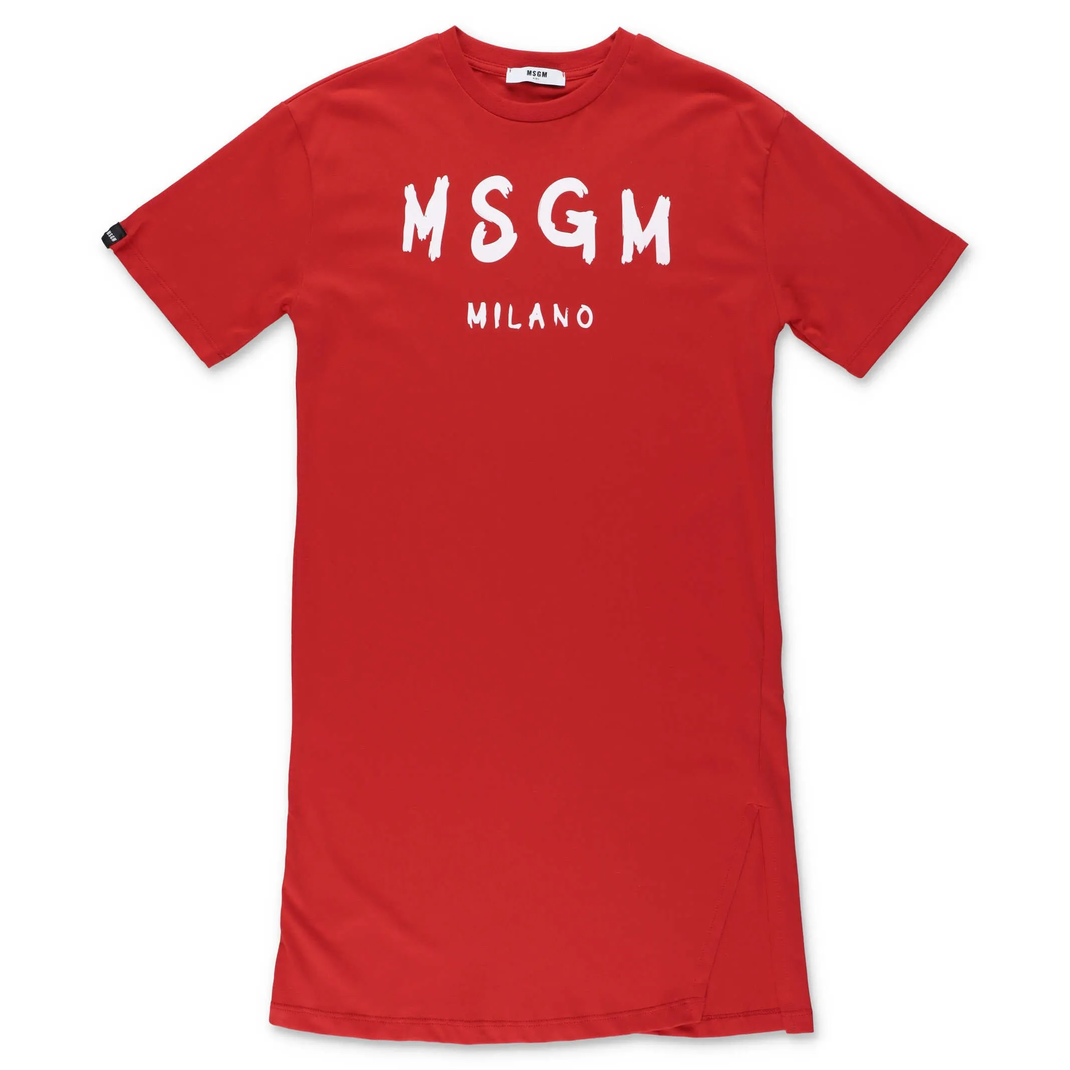 MSGM Kids Logo Print T-Shirt Dress
