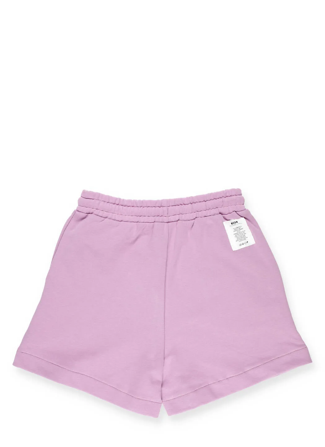 MSGM Kids Logo Printed Drawstring Shorts