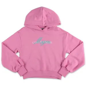 MSGM Kids Logo Printed Hoodie