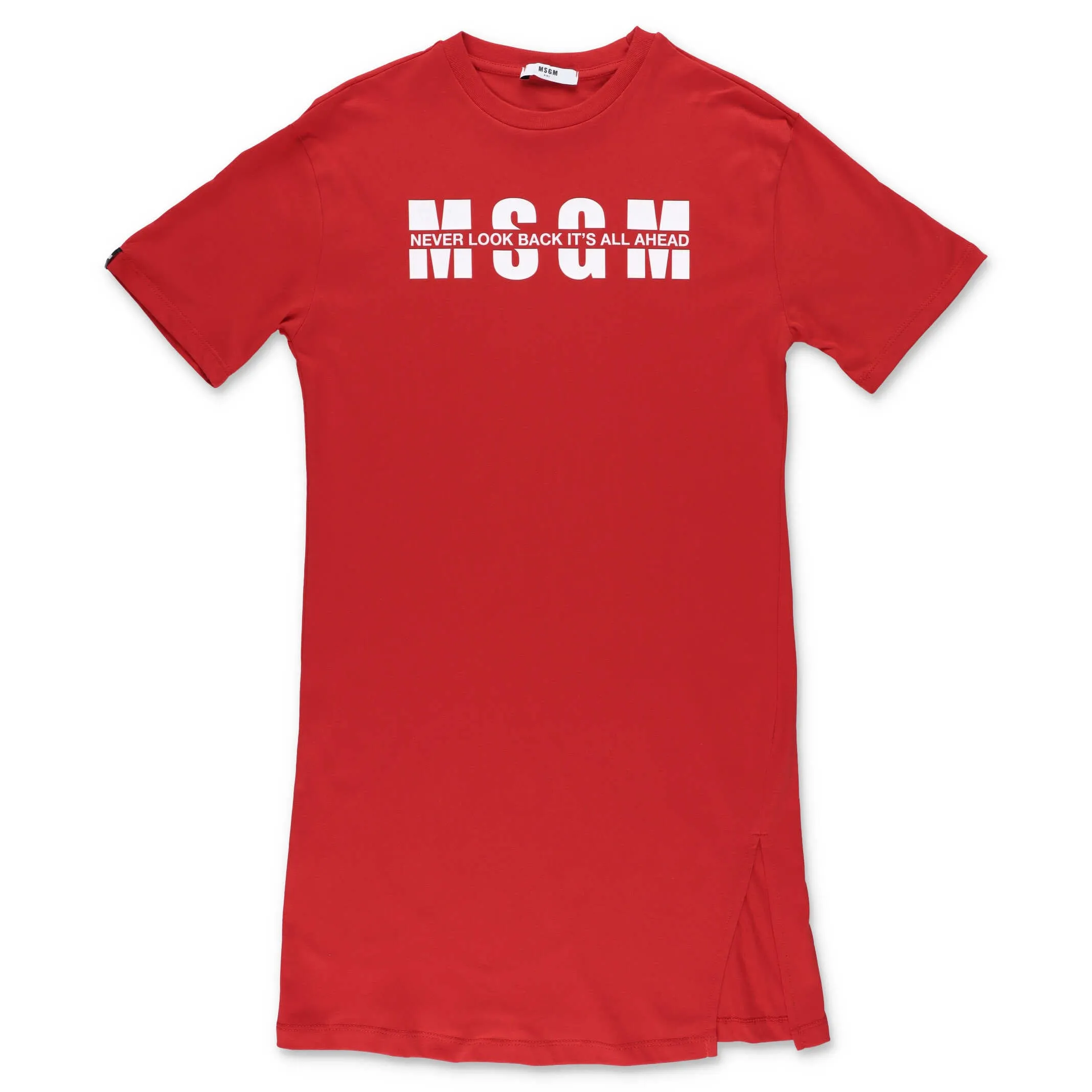 MSGM Kids Logo Printed T-Shirt Dress