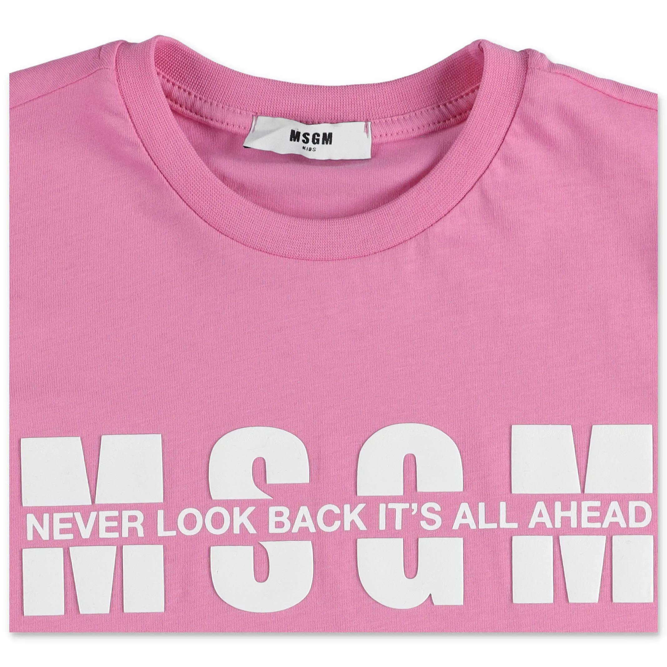 MSGM Kids Logo Printed T-Shirt