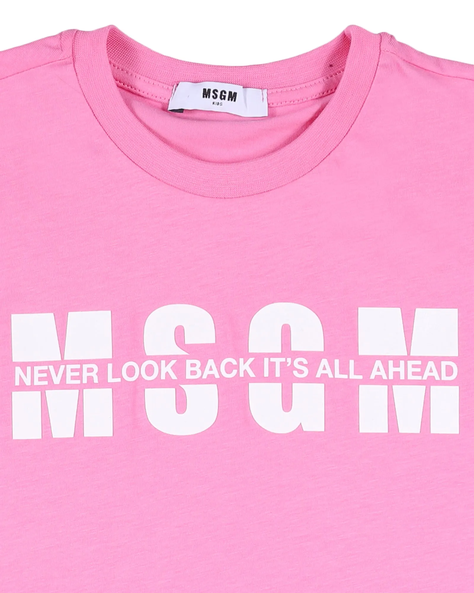 MSGM Kids Logo Printed T-Shirt