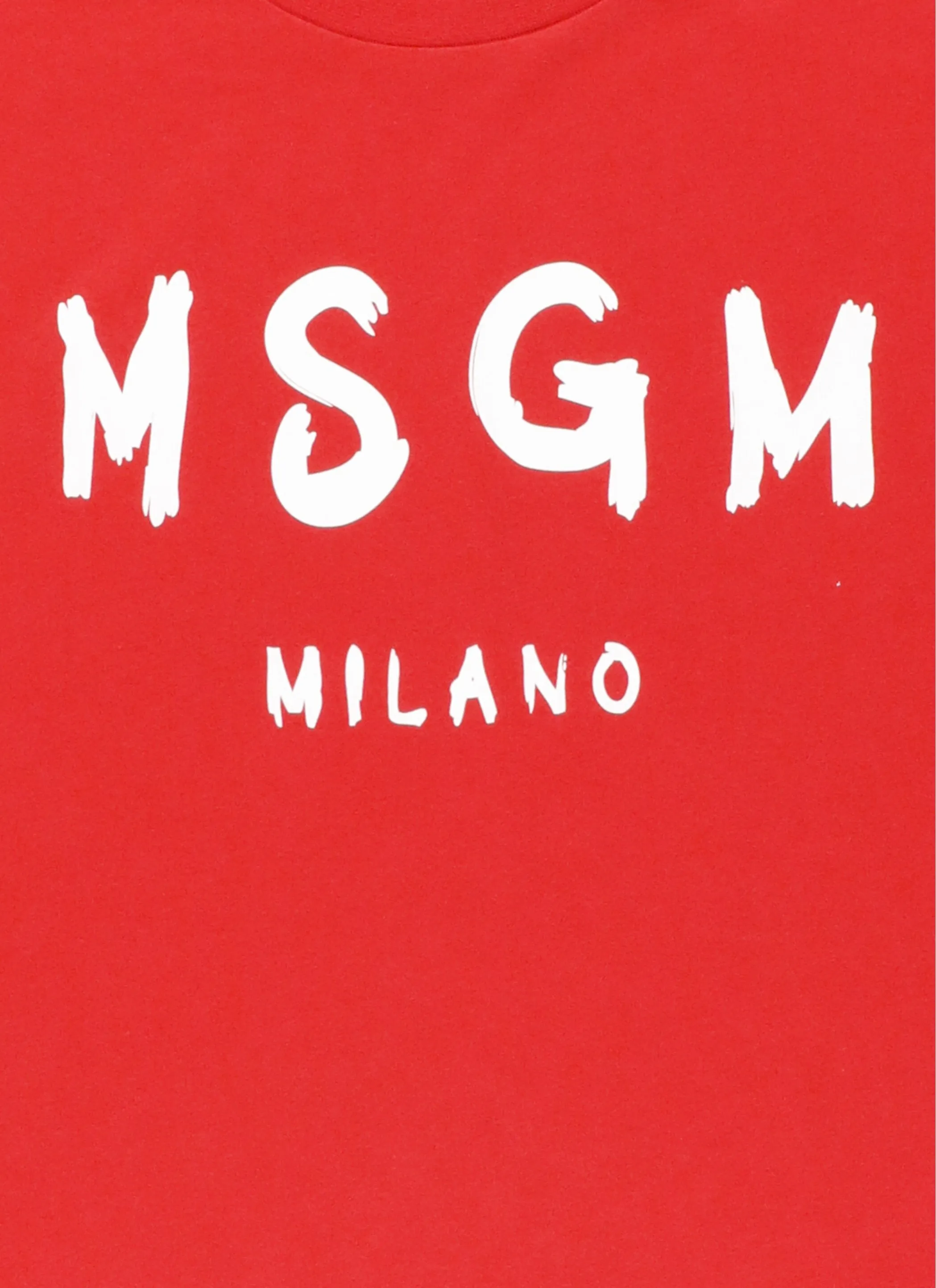 MSGM Kids Logo Printed T-Shirt