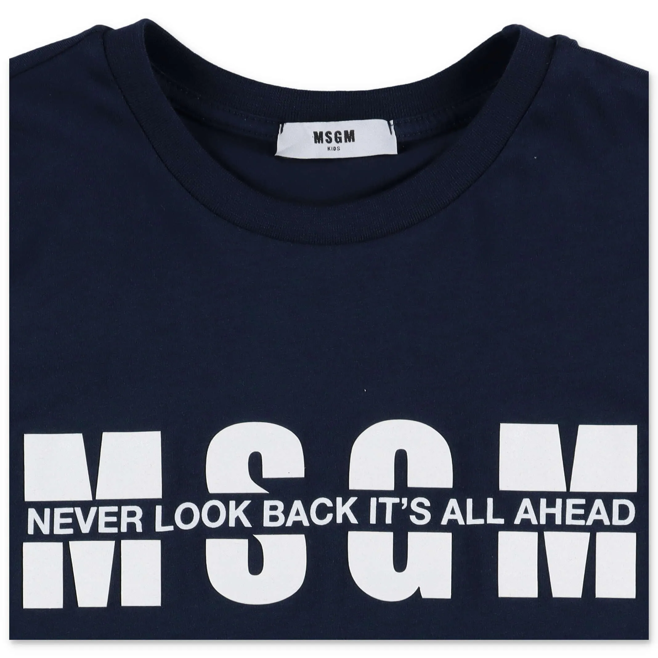 MSGM Kids Logo Printed T-Shirt