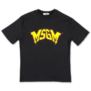MSGM Kids Logo Printed T-Shirt